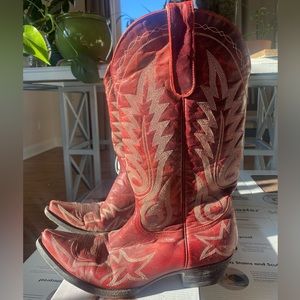 Old Gringo Red Cowboy boots (Women’s) 9 1/2